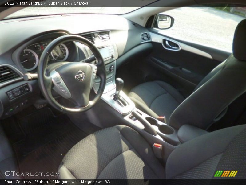 Super Black / Charcoal 2013 Nissan Sentra SR