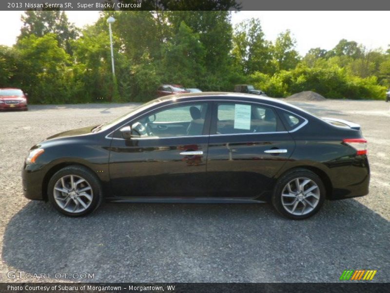 Super Black / Charcoal 2013 Nissan Sentra SR