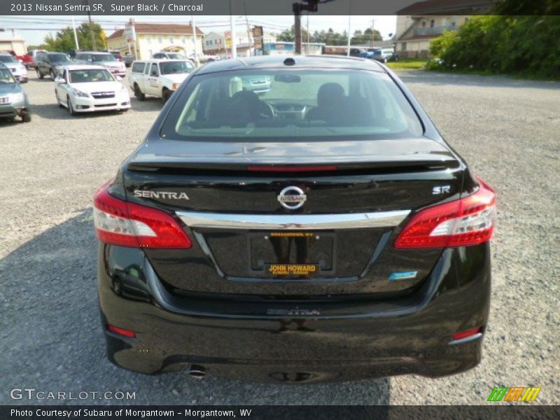 Super Black / Charcoal 2013 Nissan Sentra SR