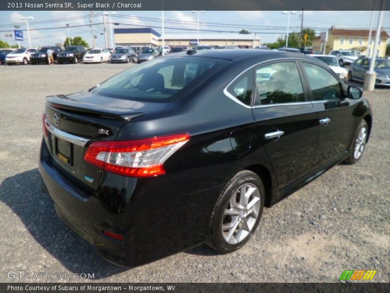 Super Black / Charcoal 2013 Nissan Sentra SR