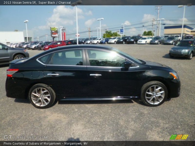 Super Black / Charcoal 2013 Nissan Sentra SR