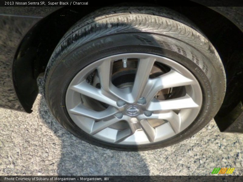Super Black / Charcoal 2013 Nissan Sentra SR