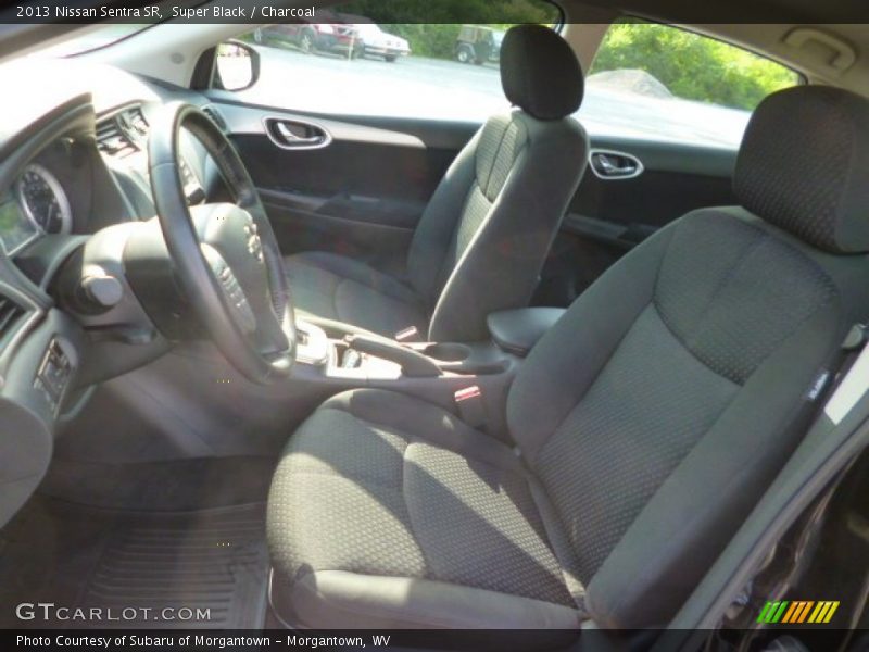 Super Black / Charcoal 2013 Nissan Sentra SR
