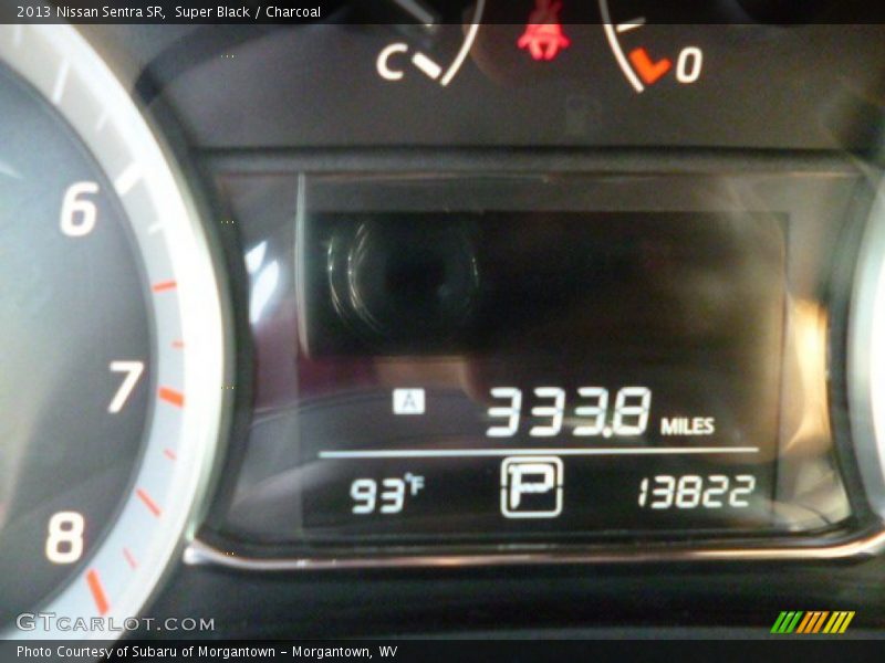 Super Black / Charcoal 2013 Nissan Sentra SR