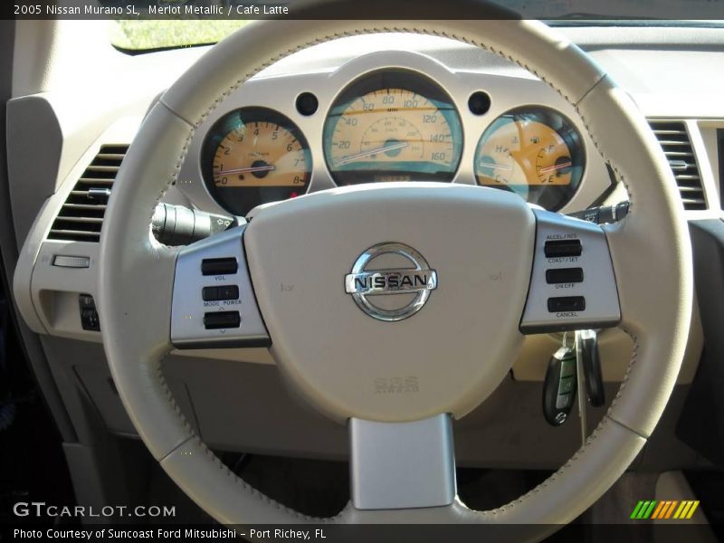 Merlot Metallic / Cafe Latte 2005 Nissan Murano SL