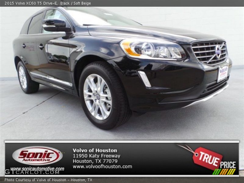 Black / Soft Beige 2015 Volvo XC60 T5 Drive-E