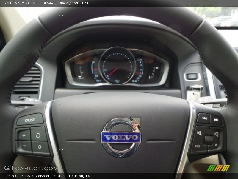 Black / Soft Beige 2015 Volvo XC60 T5 Drive-E