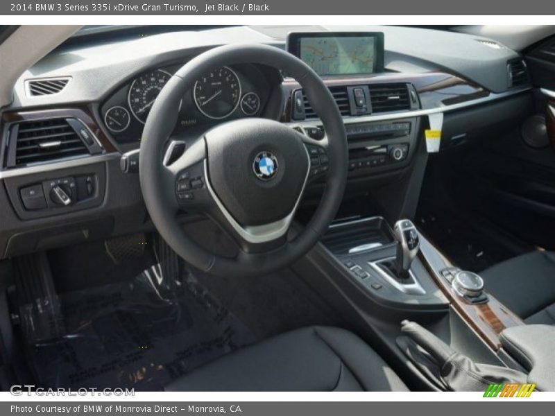 Jet Black / Black 2014 BMW 3 Series 335i xDrive Gran Turismo