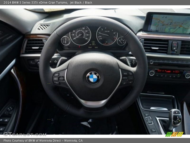 Jet Black / Black 2014 BMW 3 Series 335i xDrive Gran Turismo