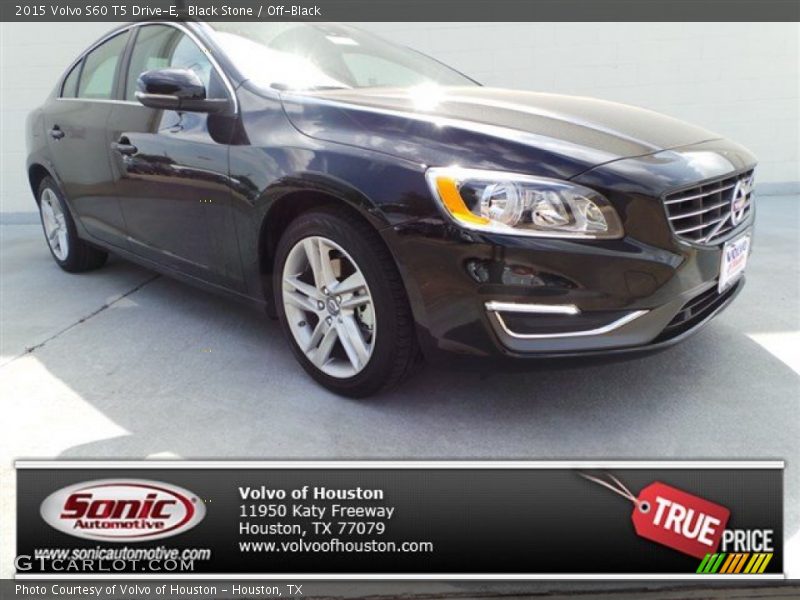 Black Stone / Off-Black 2015 Volvo S60 T5 Drive-E