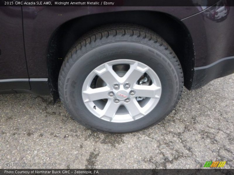Midnight Amethyst Metallic / Ebony 2015 GMC Acadia SLE AWD