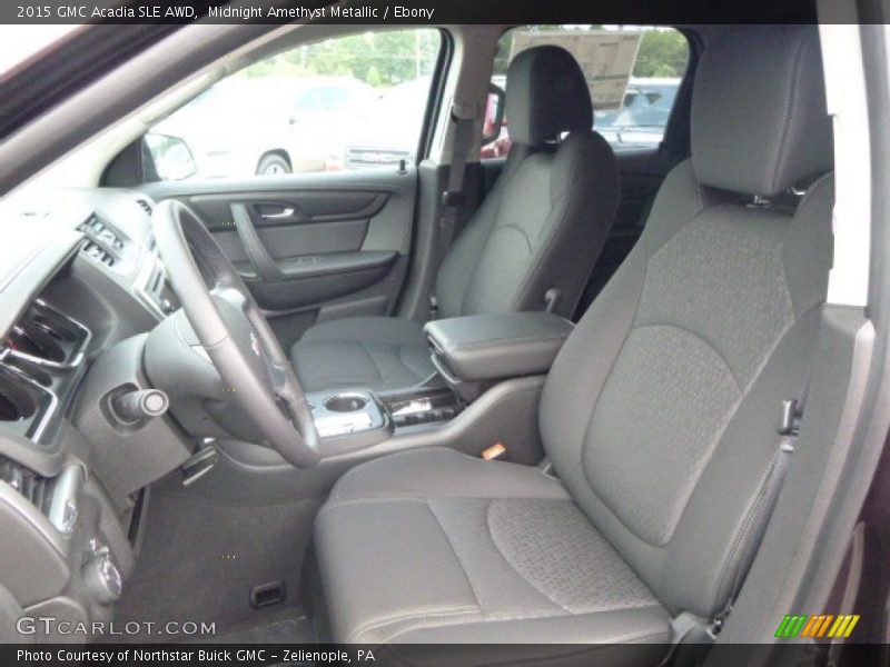 Midnight Amethyst Metallic / Ebony 2015 GMC Acadia SLE AWD