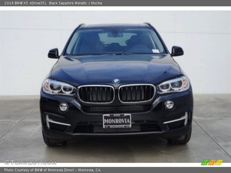 Black Sapphire Metallic / Mocha 2014 BMW X5 xDrive35i