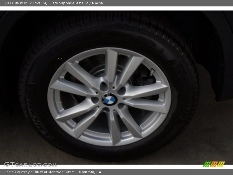 Black Sapphire Metallic / Mocha 2014 BMW X5 xDrive35i