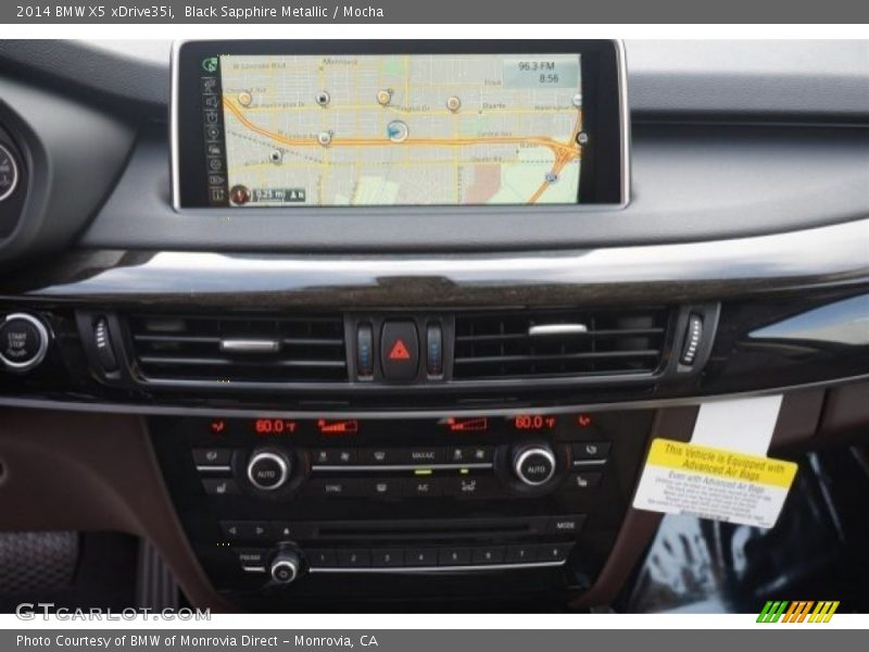 Black Sapphire Metallic / Mocha 2014 BMW X5 xDrive35i