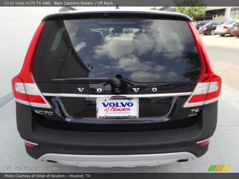 Black Sapphire Metallic / Off Black 2015 Volvo XC70 T6 AWD