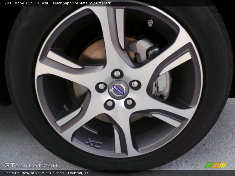 Black Sapphire Metallic / Off Black 2015 Volvo XC70 T6 AWD