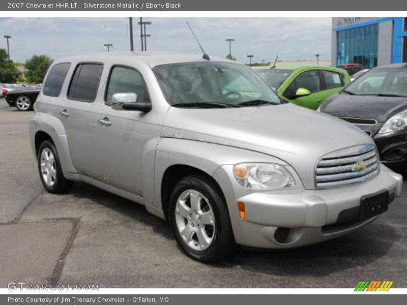 Silverstone Metallic / Ebony Black 2007 Chevrolet HHR LT