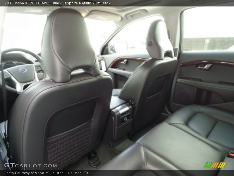 Black Sapphire Metallic / Off Black 2015 Volvo XC70 T6 AWD