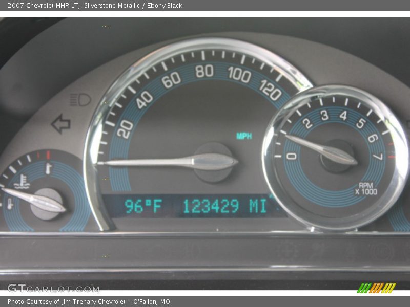 Silverstone Metallic / Ebony Black 2007 Chevrolet HHR LT