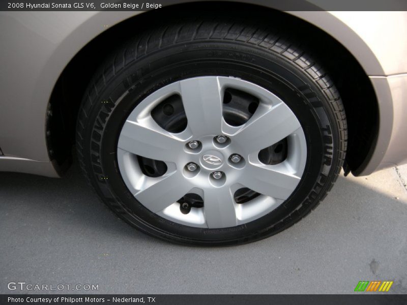Golden Beige / Beige 2008 Hyundai Sonata GLS V6