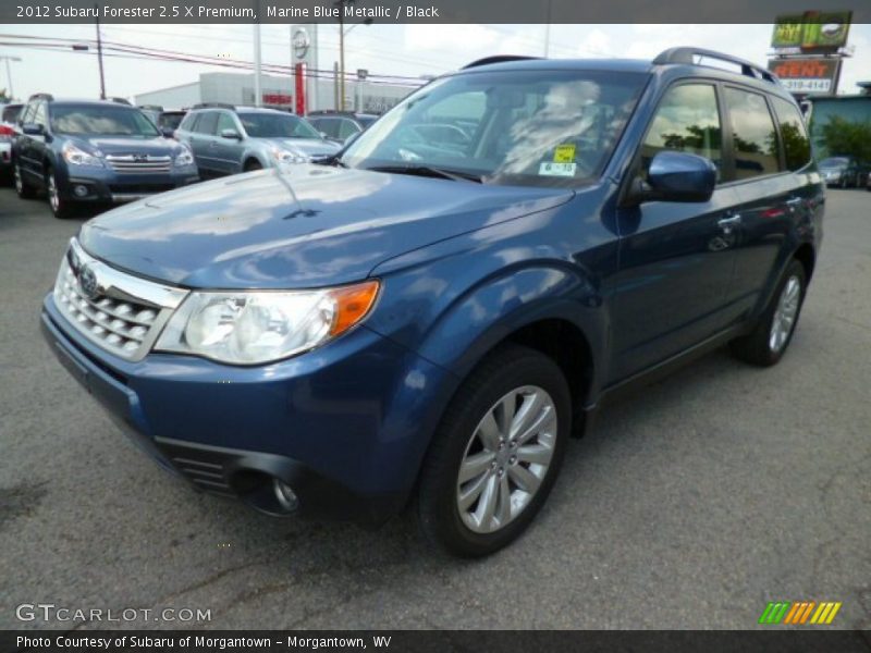 Front 3/4 View of 2012 Forester 2.5 X Premium