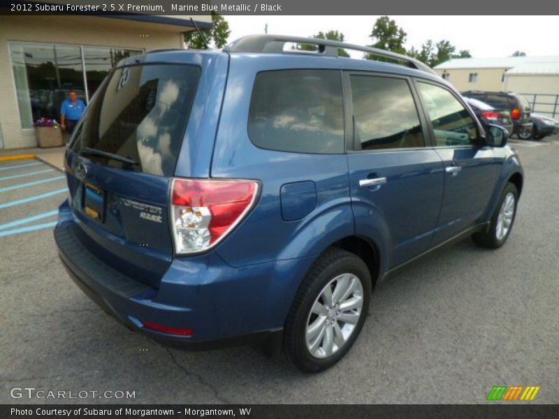Marine Blue Metallic / Black 2012 Subaru Forester 2.5 X Premium