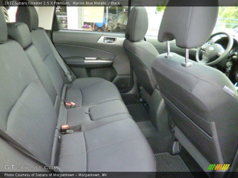 Marine Blue Metallic / Black 2012 Subaru Forester 2.5 X Premium