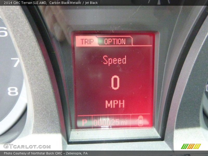 Carbon Black Metallic / Jet Black 2014 GMC Terrain SLE AWD