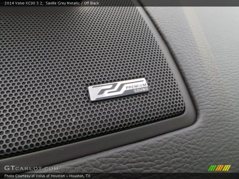 Saville Grey Metallic / Off Black 2014 Volvo XC90 3.2