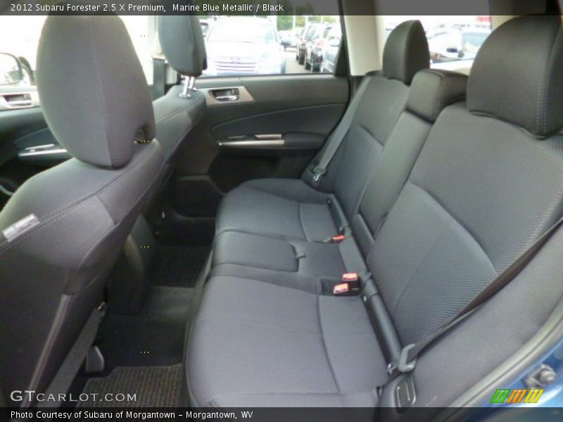 Marine Blue Metallic / Black 2012 Subaru Forester 2.5 X Premium