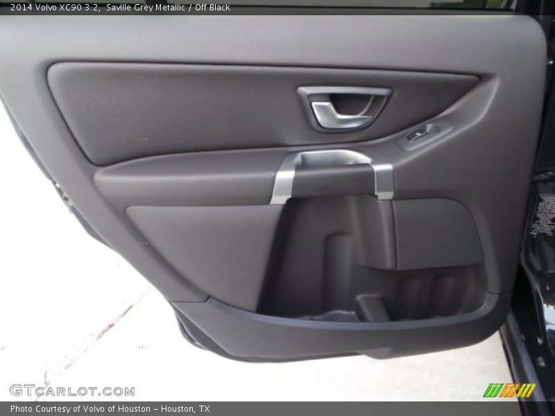 Saville Grey Metallic / Off Black 2014 Volvo XC90 3.2