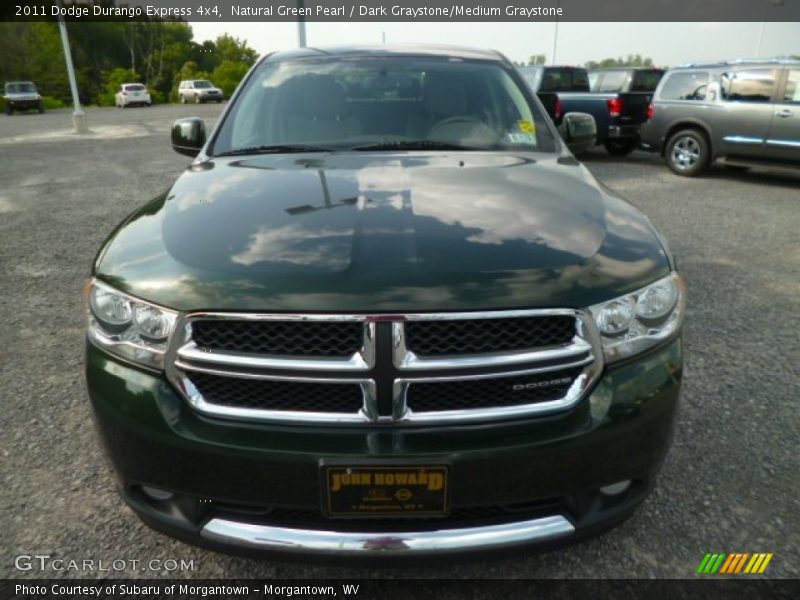 Natural Green Pearl / Dark Graystone/Medium Graystone 2011 Dodge Durango Express 4x4