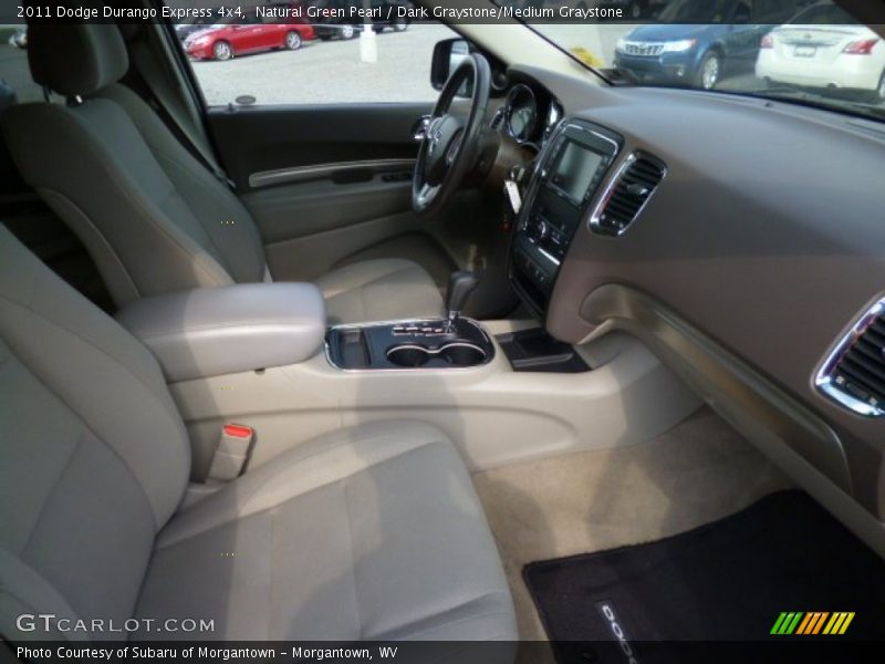 Natural Green Pearl / Dark Graystone/Medium Graystone 2011 Dodge Durango Express 4x4