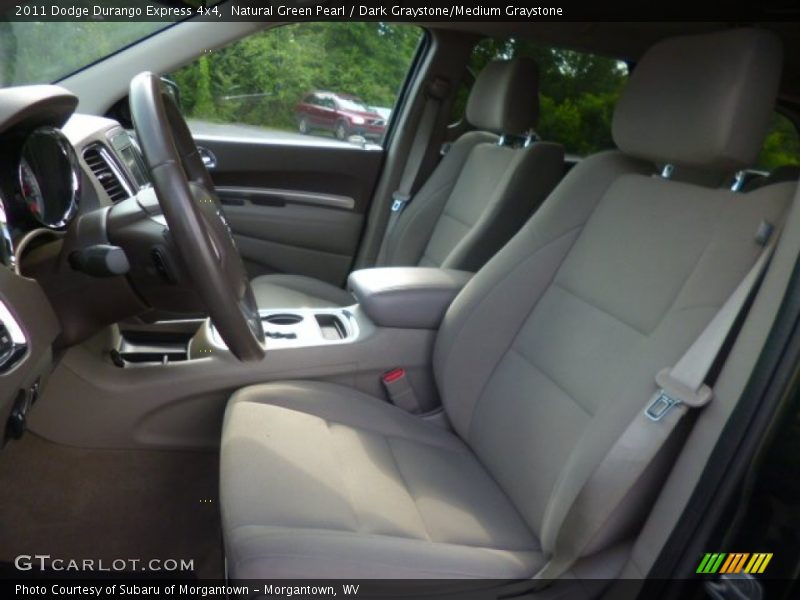 Natural Green Pearl / Dark Graystone/Medium Graystone 2011 Dodge Durango Express 4x4