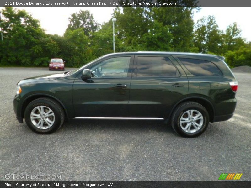 Natural Green Pearl / Dark Graystone/Medium Graystone 2011 Dodge Durango Express 4x4