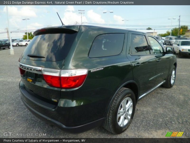 Natural Green Pearl / Dark Graystone/Medium Graystone 2011 Dodge Durango Express 4x4