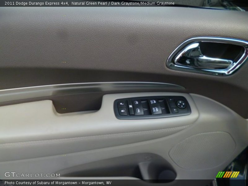 Natural Green Pearl / Dark Graystone/Medium Graystone 2011 Dodge Durango Express 4x4