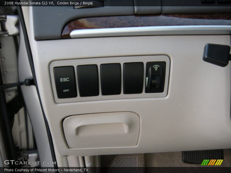 Golden Beige / Beige 2008 Hyundai Sonata GLS V6