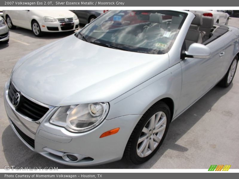 Silver Essence Metallic / Moonrock Grey 2007 Volkswagen Eos 2.0T