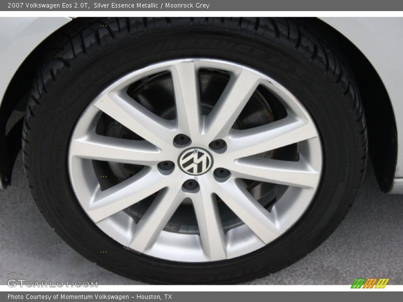 Silver Essence Metallic / Moonrock Grey 2007 Volkswagen Eos 2.0T