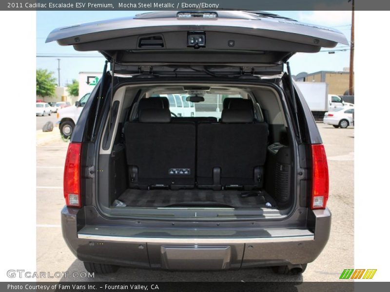 Mocha Steel Metallic / Ebony/Ebony 2011 Cadillac Escalade ESV Premium