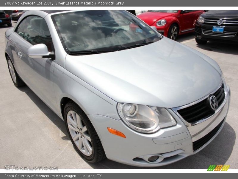 Silver Essence Metallic / Moonrock Grey 2007 Volkswagen Eos 2.0T