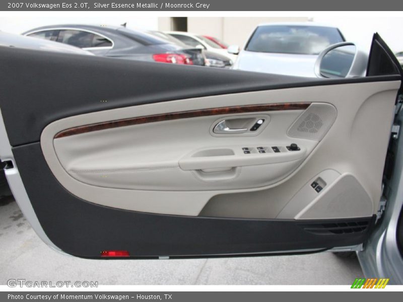 Silver Essence Metallic / Moonrock Grey 2007 Volkswagen Eos 2.0T