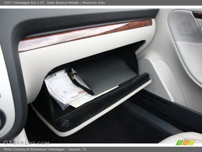 Silver Essence Metallic / Moonrock Grey 2007 Volkswagen Eos 2.0T
