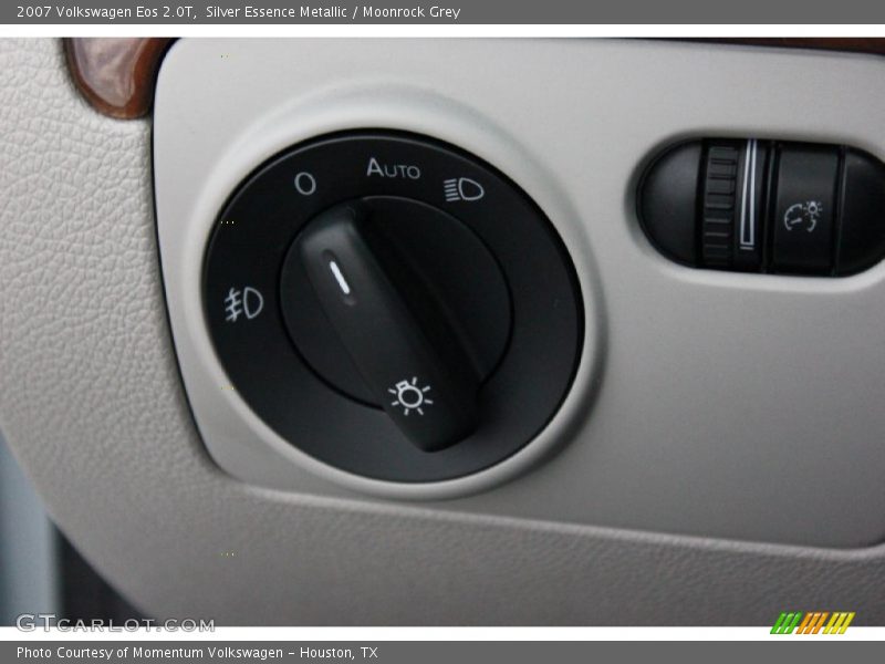 Silver Essence Metallic / Moonrock Grey 2007 Volkswagen Eos 2.0T