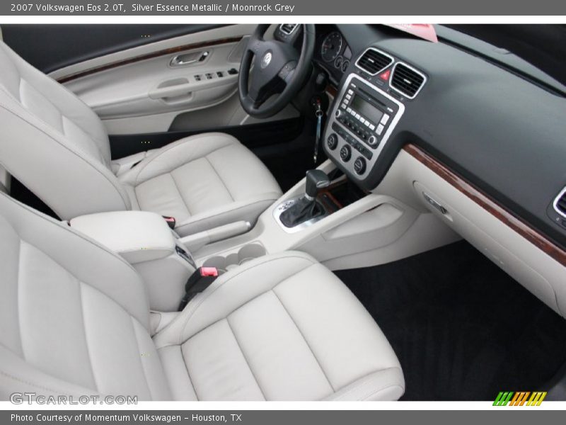 Silver Essence Metallic / Moonrock Grey 2007 Volkswagen Eos 2.0T