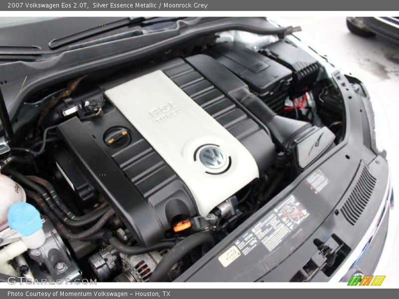 Silver Essence Metallic / Moonrock Grey 2007 Volkswagen Eos 2.0T