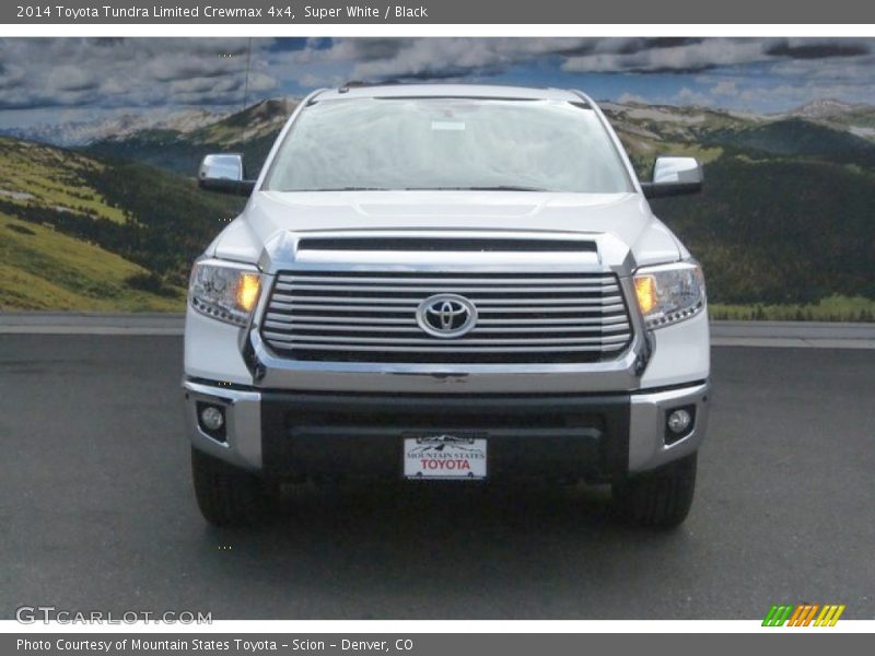 Super White / Black 2014 Toyota Tundra Limited Crewmax 4x4