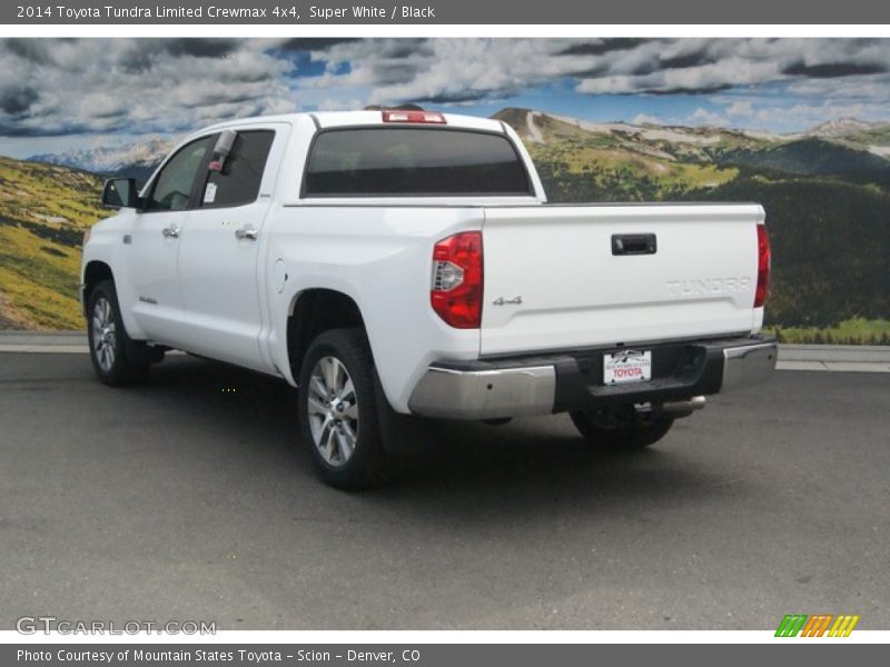 Super White / Black 2014 Toyota Tundra Limited Crewmax 4x4